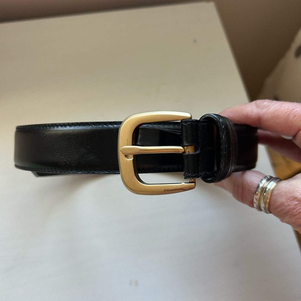 Salvatore Ferragamo Double Gancini leather belt